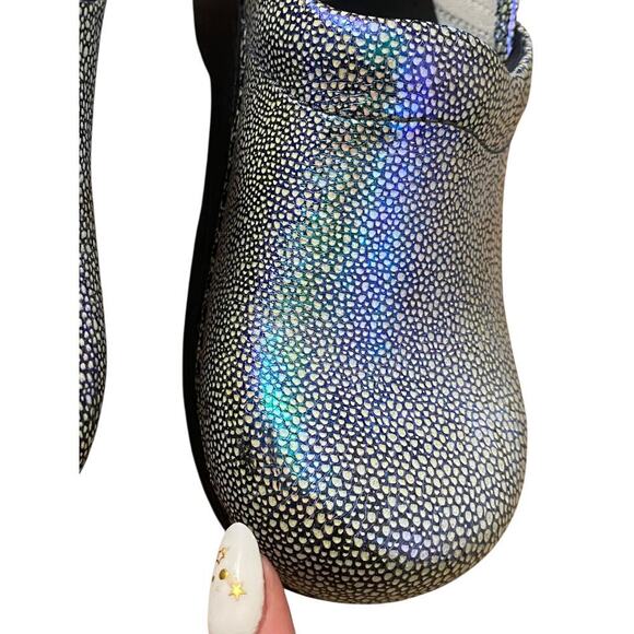 Dansko Clog Nurse Shoes Womens Size Size EU 34 Iridescent Slip On Comfort - Picture 6 of 16